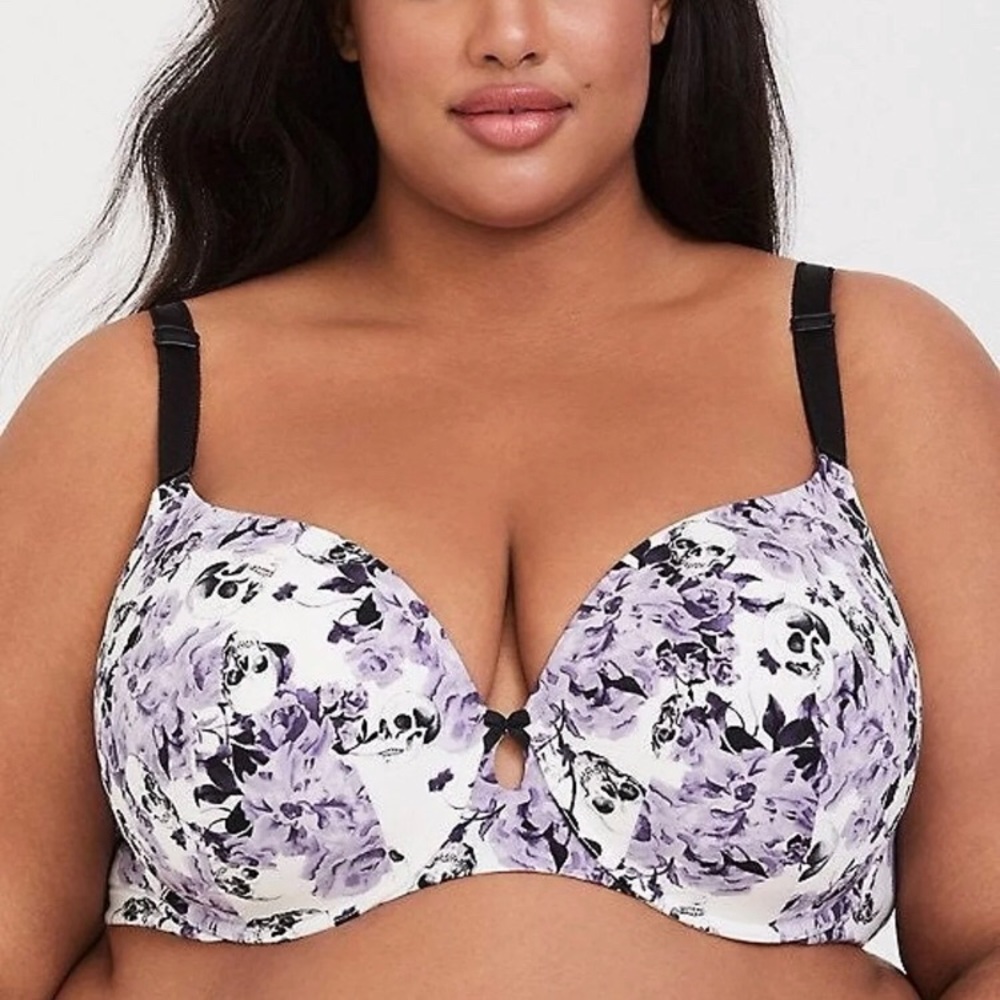 Torrid Skull Print Bra